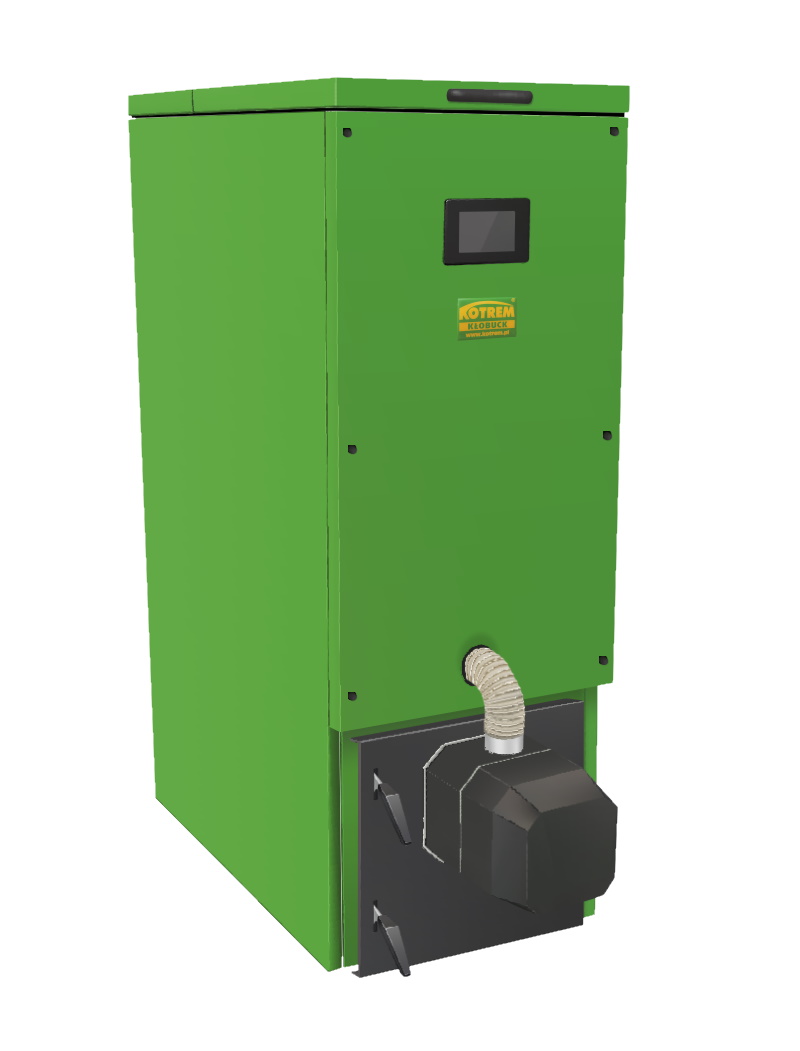 (kuva kohteelle) Compact 10 - 30 kW pellettikattila + pyörivä poltin