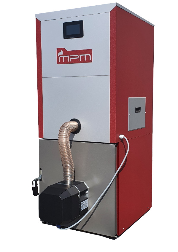 (kuva kohteelle) EKO MPM 10 - 30 kW pellettikattila + poltin