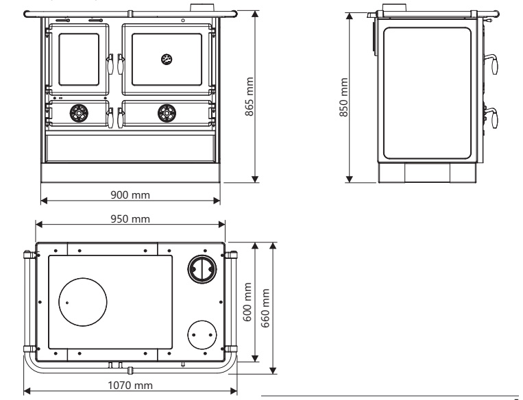 (kuva kohteelle) Magnum puuhella