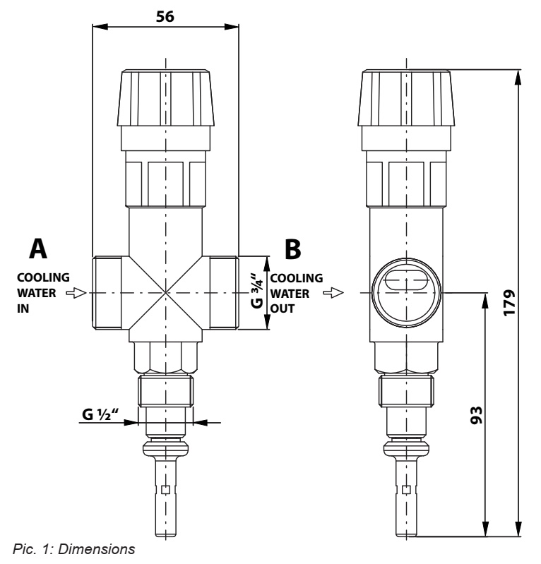 (image for) Thermostatic safety valve JBV1