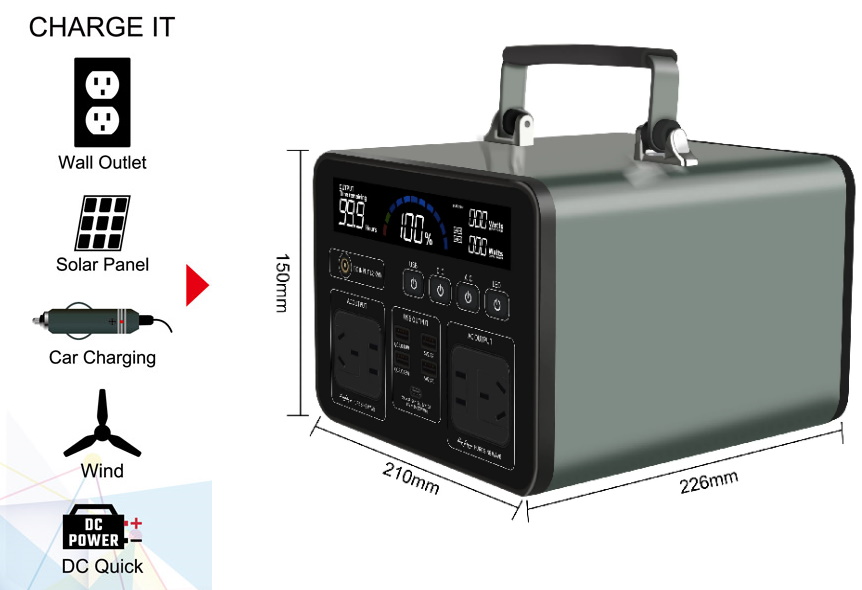 (kuva kohteelle) Varolaite, turva-akku 734Wh Compact Backup