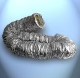 (kuva kohteelle) Termofleks - kuumailmakanava 100 / 5m