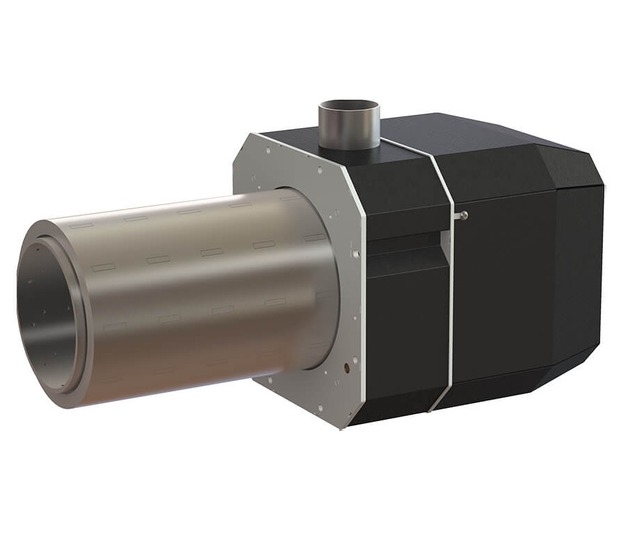 (kuva kohteelle) Rotary 20 kW pellettipoltin - pyörivä palopää