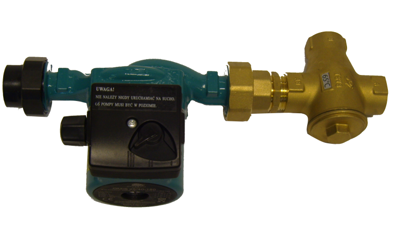 (image for) Pump gruop for wooden boiler