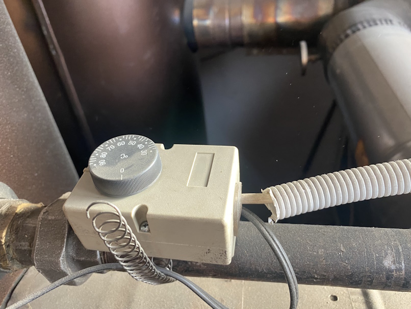 (image for) Thermostat for pipe